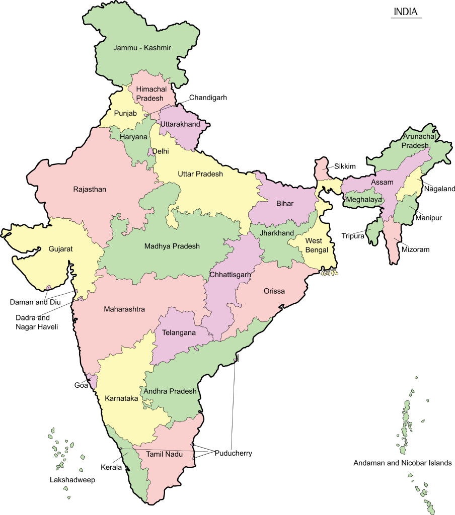 Map of India